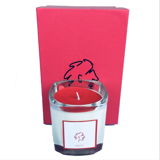 Wholesale custom private label 180g scented natural soy wax candles supplier China